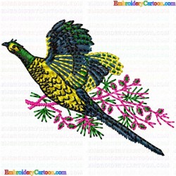 Various Birds 4 Embroidery Design