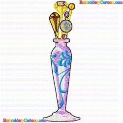 Vase for Flowers 115 Embroidery Design