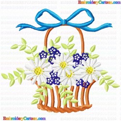 Vase for Flowers 123 Embroidery Design