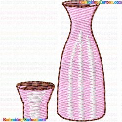 Vase for Flowers 23 Embroidery Design