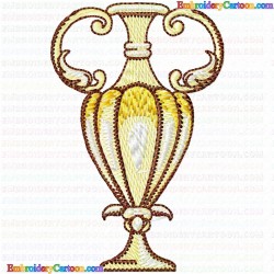 Vase for Flowers 24 Embroidery Design