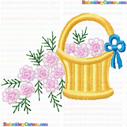 Vase for Flowers 26 Embroidery Design