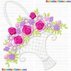 Vase for Flowers 2 Embroidery Design