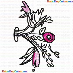 Vase for Flowers 40 Embroidery Design