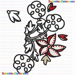 Vase for Flowers 45 Embroidery Design