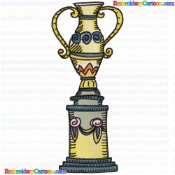 Vase for Flowers 52 Embroidery Design