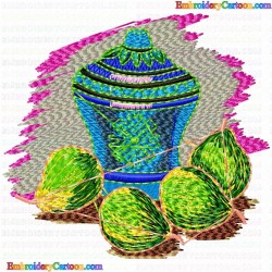 Vase for Flowers 80 Embroidery Design