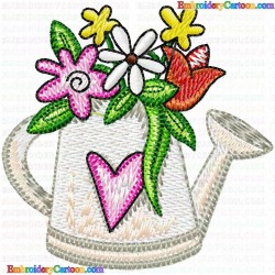 Vase for Flowers 85 Embroidery Design