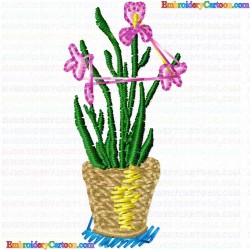 Vase for Flowers 98 Embroidery Design