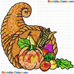 Vegetable 10 Embroidery Design