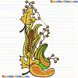 Vegetable 13 Embroidery Design