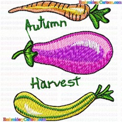 Vegetable 16 Embroidery Design