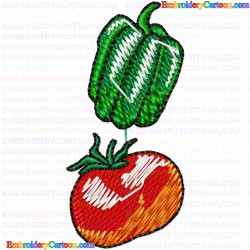 Vegetable 1 Embroidery Design