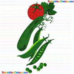 Vegetable 21 Embroidery Design