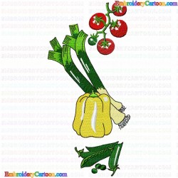 Vegetable 22 Embroidery Design