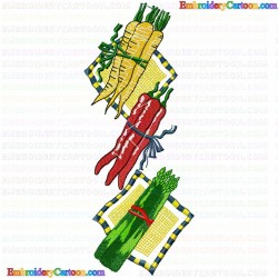 Vegetable 23 Embroidery Design