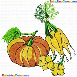 Vegetable 24 Embroidery Design