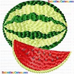 Watermelon 17 Embroidery Design