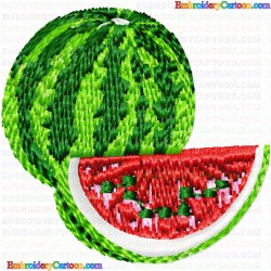 Watermelon 2 Embroidery Design