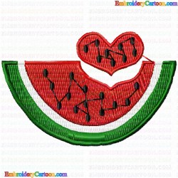 Watermelon 7 Embroidery Design