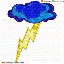 Weather 5 Embroidery Design