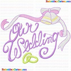 Weddings 10 Embroidery Design