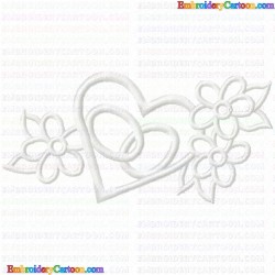 Weddings 4 Embroidery Design