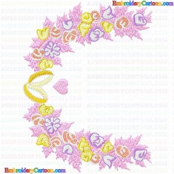 Weddings 6 Embroidery Design