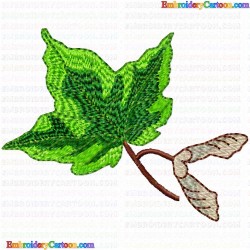 leaves 120 Embroidery Design