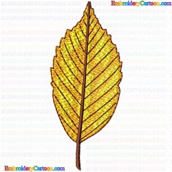 leaves 128 Embroidery Design