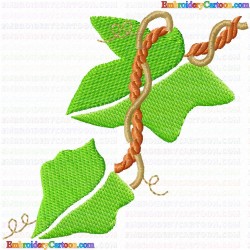 leaves 150 Embroidery Design