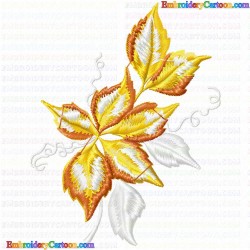 leaves 161 Embroidery Design