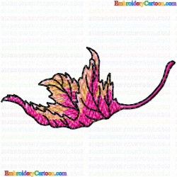 leaves 16 Embroidery Design