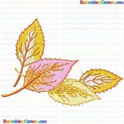 leaves 188 Embroidery Design