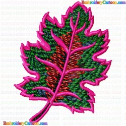 leaves 193 Embroidery Design