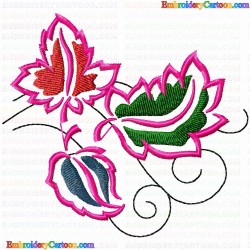 leaves 199 Embroidery Design