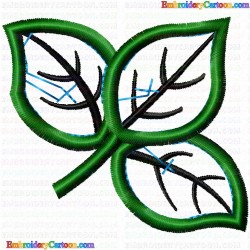 leaves 1 Embroidery Design