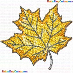 leaves 200 Embroidery Design