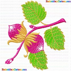 leaves 279 Embroidery Design