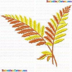 leaves 4 Embroidery Design