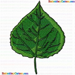 leaves 57 Embroidery Design