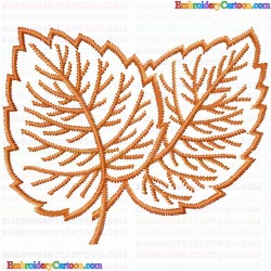 leaves 5 Embroidery Design