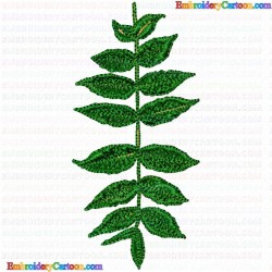 leaves 60 Embroidery Design