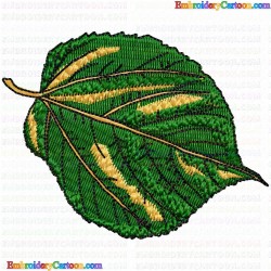 leaves 74 Embroidery Design