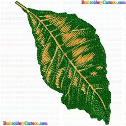 leaves 75 Embroidery Design