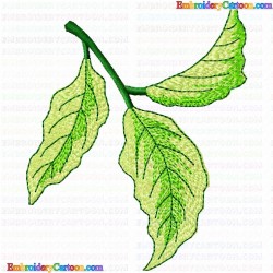 leaves 79 Embroidery Design