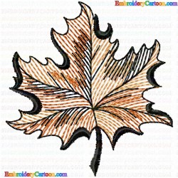 leaves 7 Embroidery Design