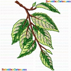 leaves 85 Embroidery Design