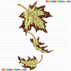 leaves 87 Embroidery Design