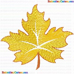 leaves 8 Embroidery Design